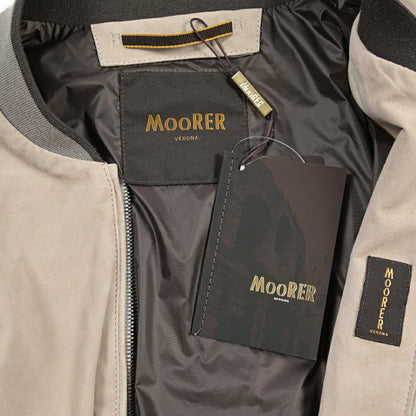 MOORER “SORANO-UR” シープレザー100% スエードレザーブルゾン