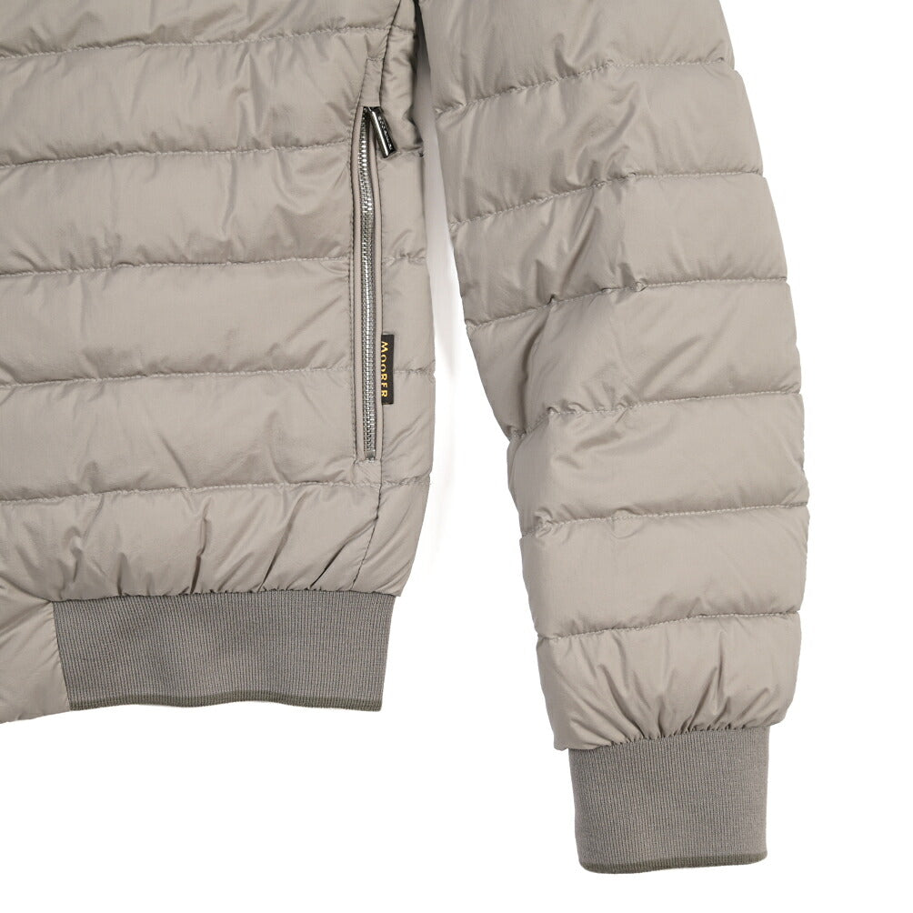 MOORER “STRAUSS-S3” 高機能ストレッチナイロン ダウンブルゾン / ACQUA RESISTANT(撥水)