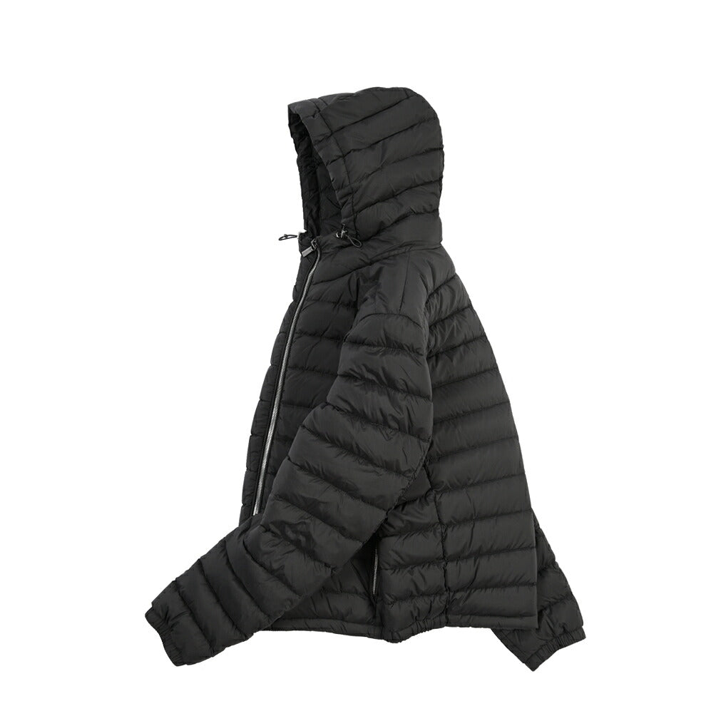 MOORER “CATALDI-S3” 高機能ストレッチナイロン フード付きダウンジャケット / ACQUA RESISTANT(撥水)