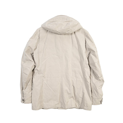 MOORER “ISACCO-S1” コットンギャバジン フード付きダウンジャケット / ACQUA RESISTANT(撥水)
