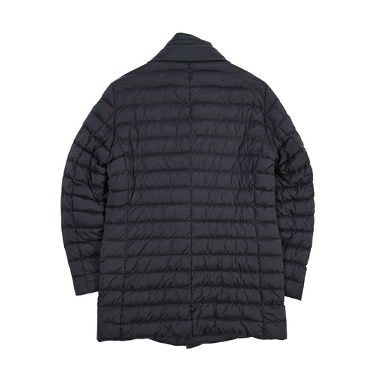 MOORER “PONTI-S3” ストレッチナイロン 着脱可能フロントライナー付き ダウンコート / ACQUA RESISTANT(撥水)