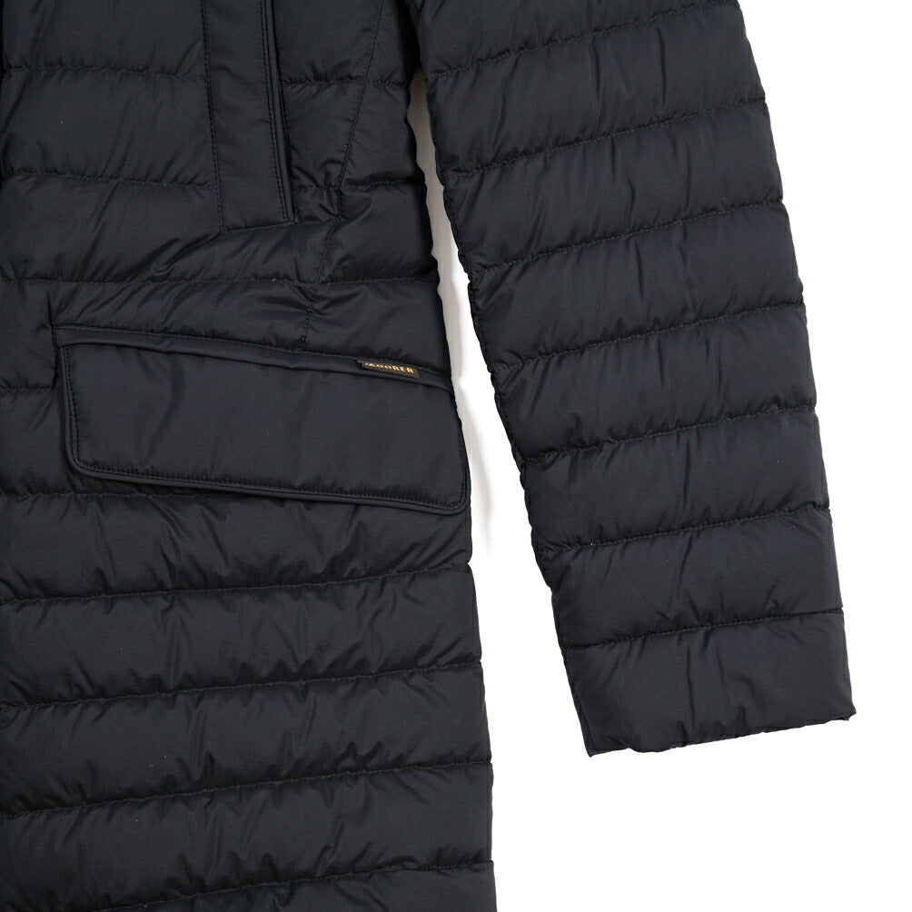 MOORER “PONTI-S3” ストレッチナイロン 着脱可能フロントライナー付き ダウンコート / ACQUA RESISTANT(撥水)