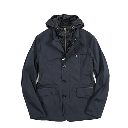 MOORER “VESPUCCI-TJ” 着脱可能フロントライナー付き ライトジャケット