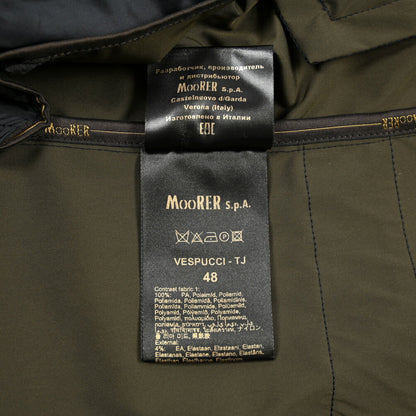 MOORER “VESPUCCI-TJ” 着脱可能フロントライナー付き ライトジャケット