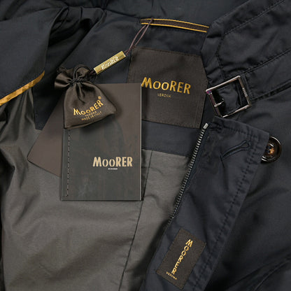 MOORER “NABUCCO-KM” ポリエステル100% 中綿トレンチコート