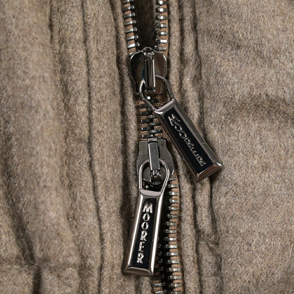 CLEARANCE SALE｜MOORER “GORNER-IL” カシミヤ100% フード付きダウンコート