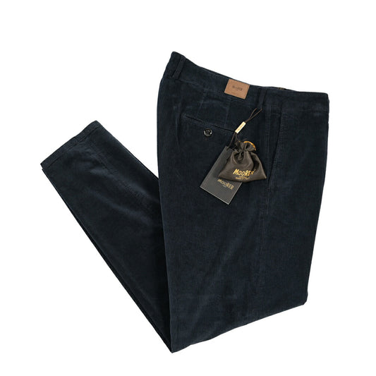MOORER “CHADWICK-VL1” ストレッチコットン 中畝コーデュロイパンツ