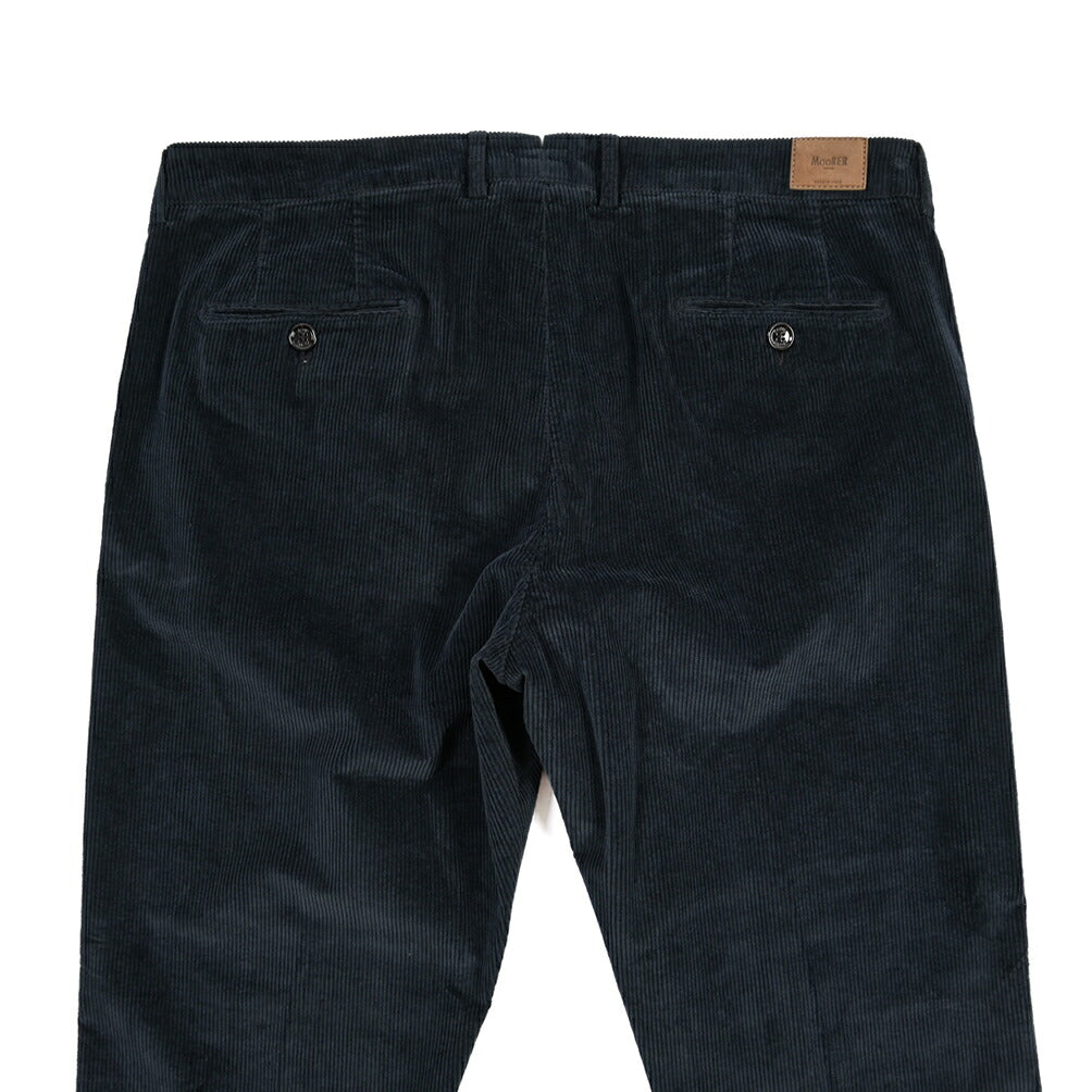 MOORER “CHADWICK-VL1” ストレッチコットン 中畝コーデュロイパンツ