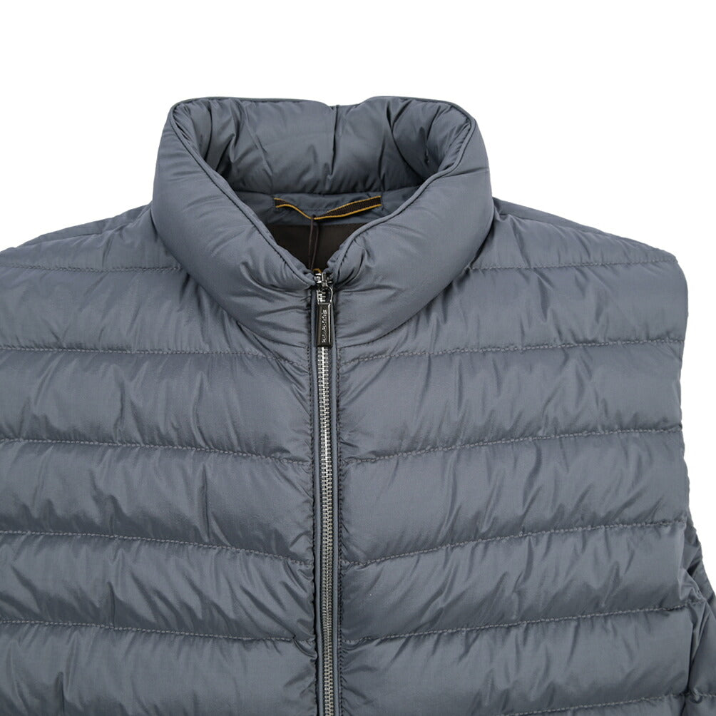 MOORER “FERRI-STP” 高機能ストレッチナイロン ウルトラライトダウンベスト / ACQUA RESISTANT (撥水)