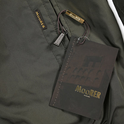 MOORER “AXTEN-MK OT” ポリエステル100% 軽撥水リバーシブルボンバージャケット MA-1