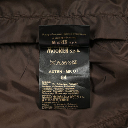 MOORER “AXTEN-MK OT” ポリエステル100% 軽撥水リバーシブルボンバージャケット MA-1