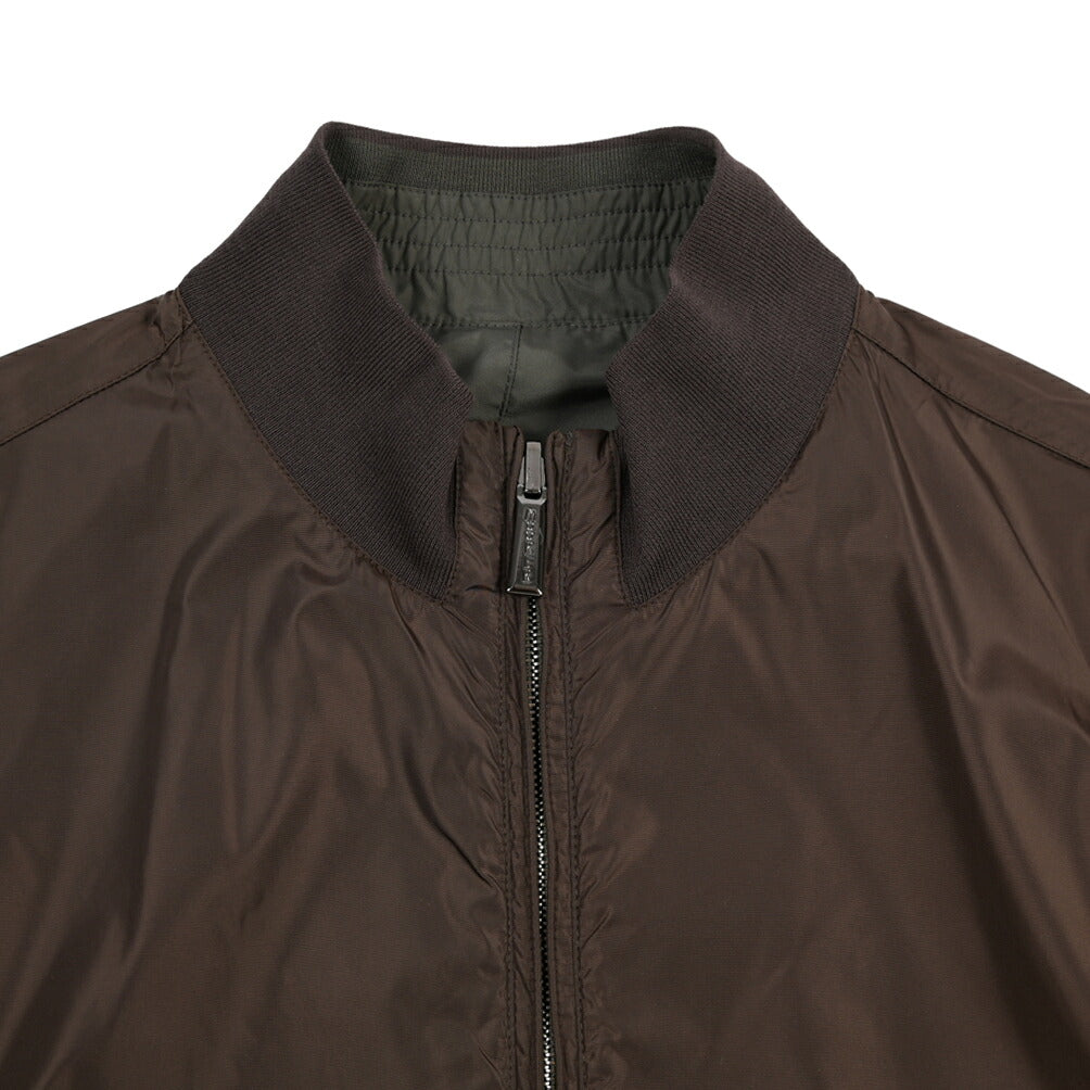 MOORER “AXTEN-MK OT” ポリエステル100% 軽撥水リバーシブルボンバージャケット MA-1