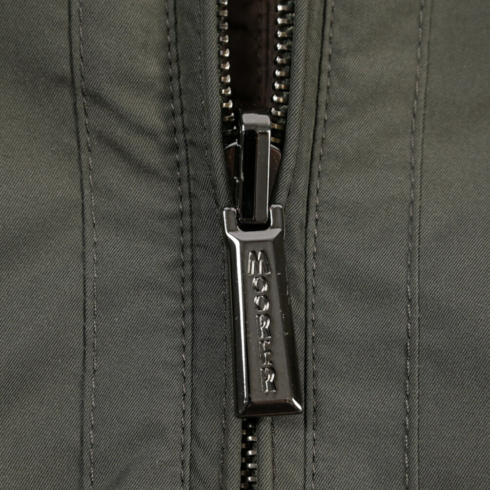 MOORER “AXTEN-MK OT” ポリエステル100% 軽撥水リバーシブルボンバージャケット MA-1