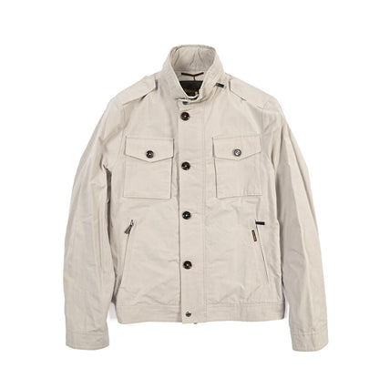MOORER “BARALDI-S1” 高機能コットン スタンドカラーフィールドジャケット / ACQUA RESISTANT (撥水)