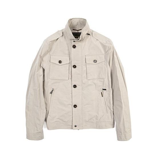 MOORER “BARALDI-S1” 高機能コットン スタンドカラーフィールドジャケット / ACQUA RESISTANT (撥水)