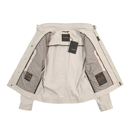 MOORER “BARALDI-S1” 高機能コットン スタンドカラーフィールドジャケット / ACQUA RESISTANT (撥水)