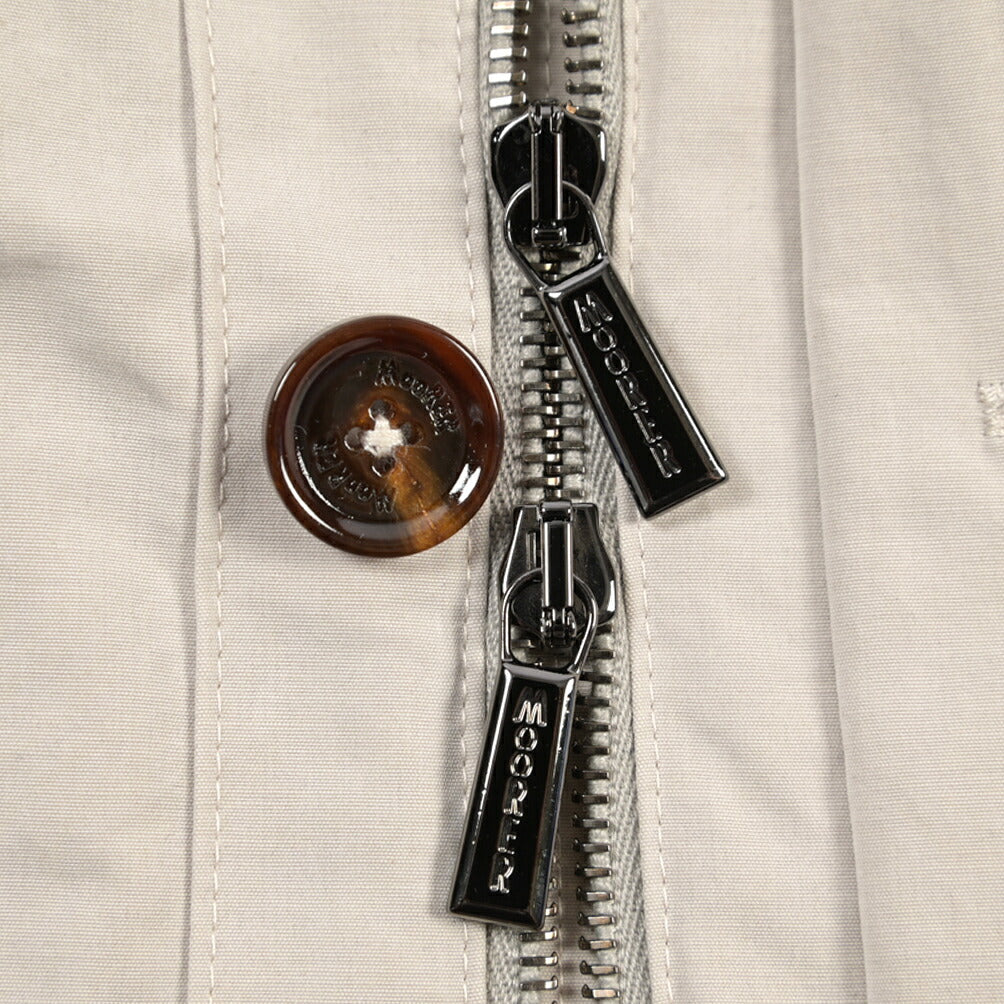 MOORER “BARALDI-S1” 高機能コットン スタンドカラーフィールドジャケット / ACQUA RESISTANT (撥水)