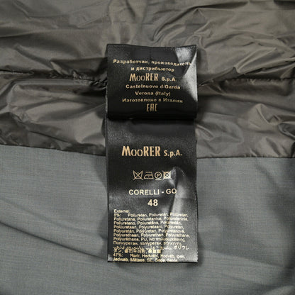 MOORER “CORELLI-GO” シルク混ウール ボンバージャケット MA-1