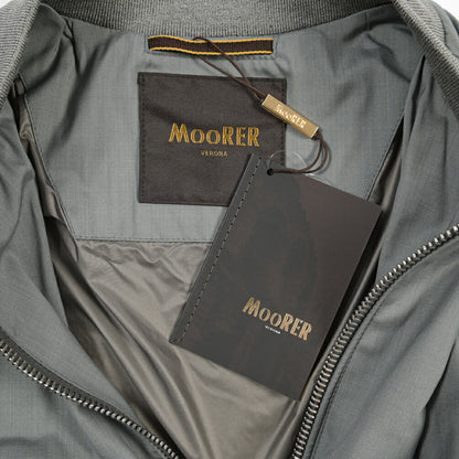 MOORER “CORELLI-GO” シルク混ウール ボンバージャケット MA-1