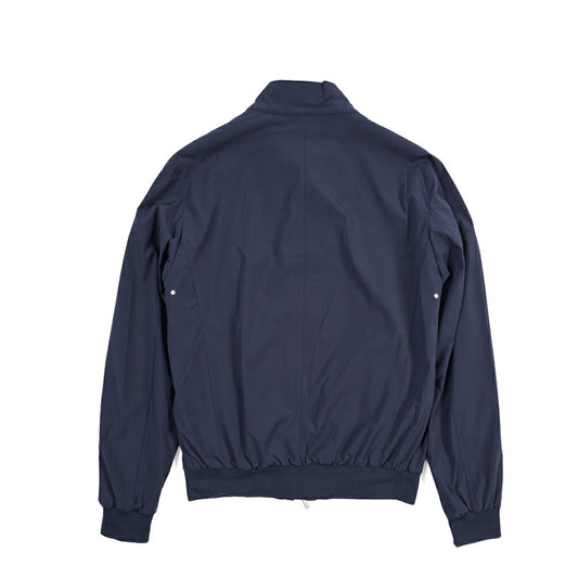 MOORER “ALBERTI-KN” 2軸方向ストレッチナイロン スタンドカラーボンバージャケット / ACQUA RESISTANT (撥水)