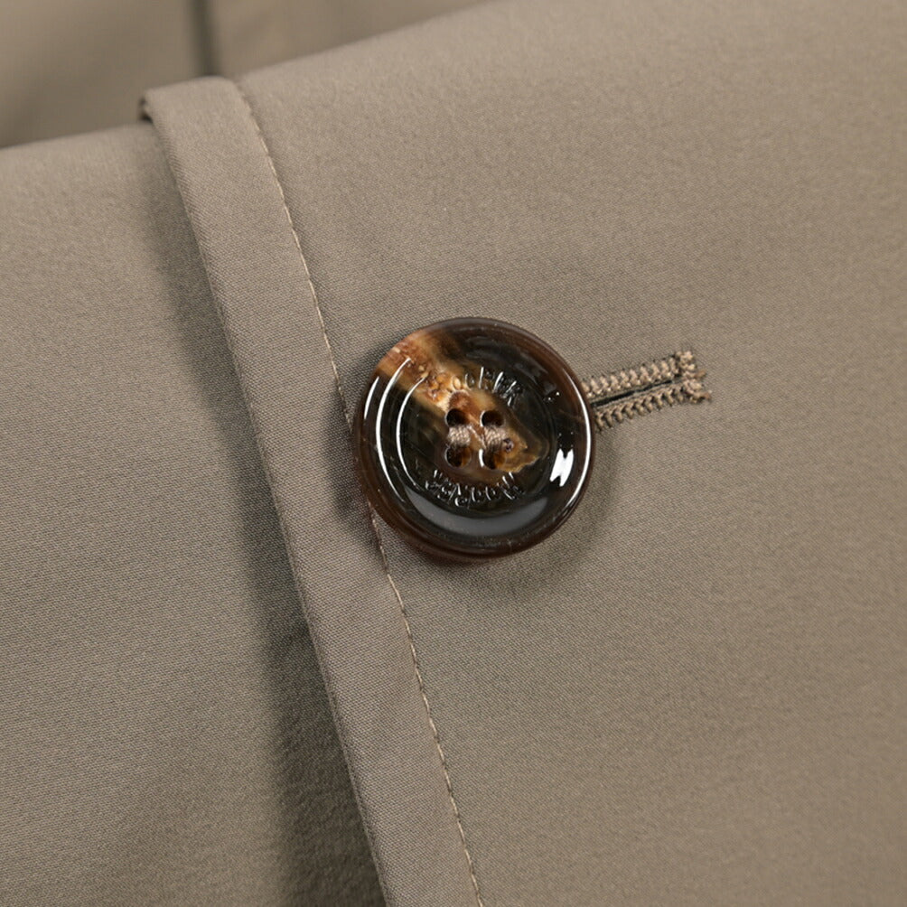 MOORER “VOLMER-KN” 2軸方向ストレッチナイロン ダブルブレストコート / ACQUA RESISTANT (撥水)