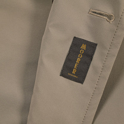 MOORER “VOLMER-KN” 2軸方向ストレッチナイロン ダブルブレストコート / ACQUA RESISTANT (撥水)