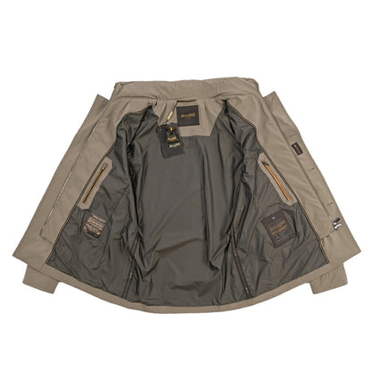 MOORER “VOLMER-KN” 2軸方向ストレッチナイロン ダブルブレストコート / ACQUA RESISTANT (撥水)