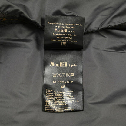 MOORER “RECCO-STP” ポリエステル100% フード付きライトコート / ACQUA PROOF (防水)