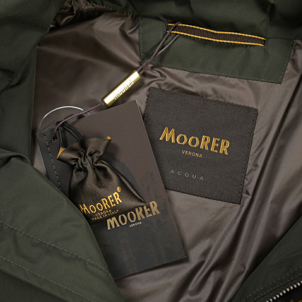 MOORER “DENVER-S1” M-65 ポリエステル100% スタンドカラーフィールドジャケット / ACQUA RESISTANT (撥水)