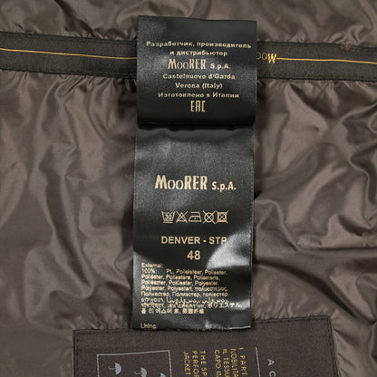 MOORER “DENVER-S1” M-65 ポリエステル100% スタンドカラーフィールドジャケット / ACQUA RESISTANT (撥水)