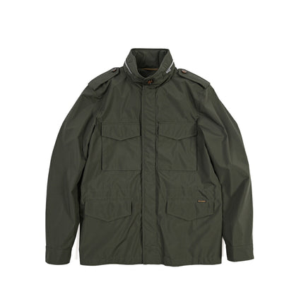 MOORER “DENVER-S1” M-65 ポリエステル100% スタンドカラーフィールドジャケット / ACQUA RESISTANT (撥水)