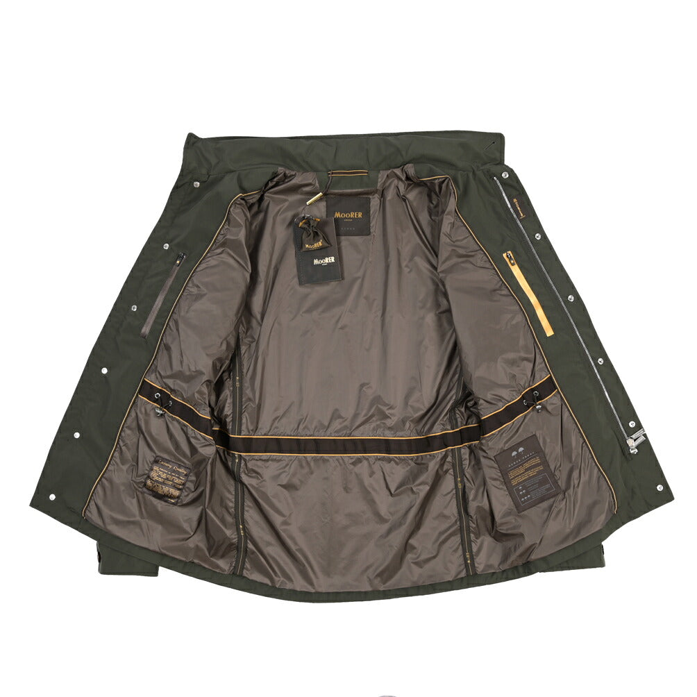 MOORER “DENVER-S1” M-65 ポリエステル100% スタンドカラーフィールドジャケット / ACQUA RESISTANT (撥水)