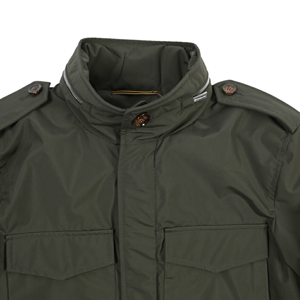 MOORER “DENVER-S1” M-65 ポリエステル100% スタンドカラーフィールドジャケット / ACQUA RESISTANT (撥水)
