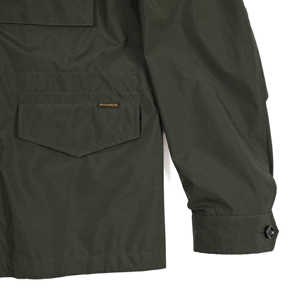 MOORER “DENVER-S1” M-65 ポリエステル100% スタンドカラーフィールドジャケット / ACQUA RESISTANT (撥水)