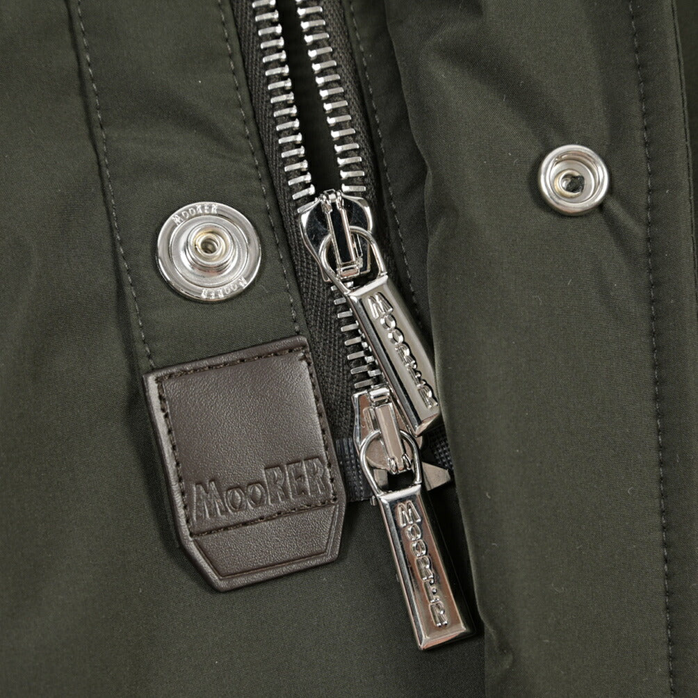 MOORER “DENVER-S1” M-65 ポリエステル100% スタンドカラーフィールドジャケット / ACQUA RESISTANT (撥水)