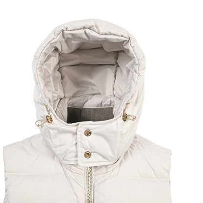 MOORER “FIRE-WKO” ポリエステル100% フード付きダウンベスト / ACQUA RESISTANT (撥水)