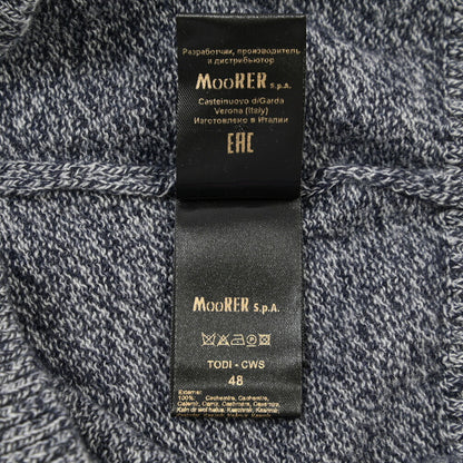 MOORER “TODI-CWS” カシミヤ100% メランジニットタートルネックセーター
