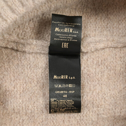 MOORER “ORVIETO-EXP” カシミヤ混ウール ミドルゲージニットセーター
