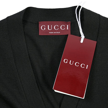 GUCCI ファインウール100% ハイゲージニットカーディガン