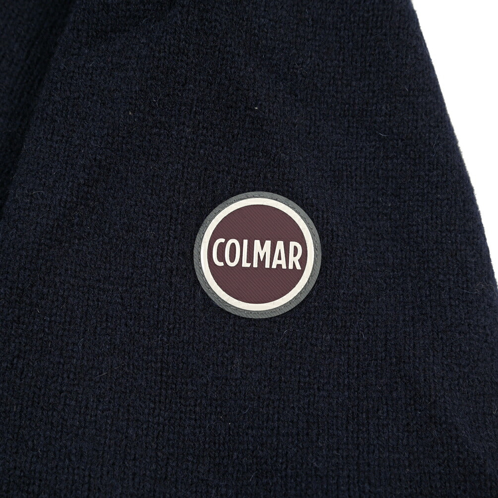 26-27AW COLMAR ORIGINALS ナイロン混ウール ジップアップスタンドカラーニットブルゾン / REGULAR FIT