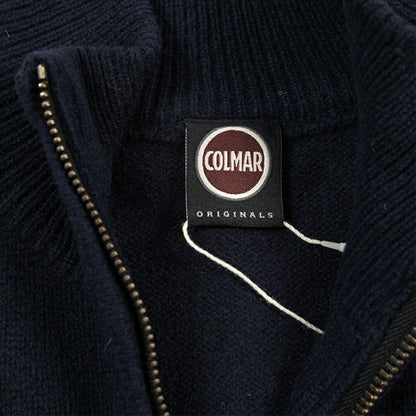 26-27AW COLMAR ORIGINALS ナイロン混ウール ジップアップスタンドカラーニットブルゾン / REGULAR FIT