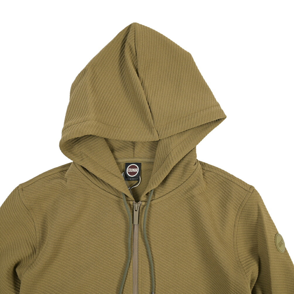 26-27AW COLMAR ORIGINALS レーヨン混ポリエステル ジップアップパーカー