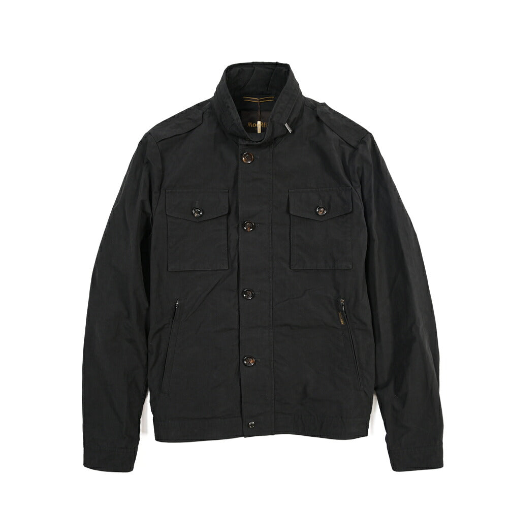 MOORER “BARALDI-S1” 高機能コットン スタンドカラーフィールドジャケット / ACQUA RESISTANT (撥水)