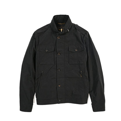 MOORER “BARALDI-S1” 高機能コットン スタンドカラーフィールドジャケット / ACQUA RESISTANT (撥水)