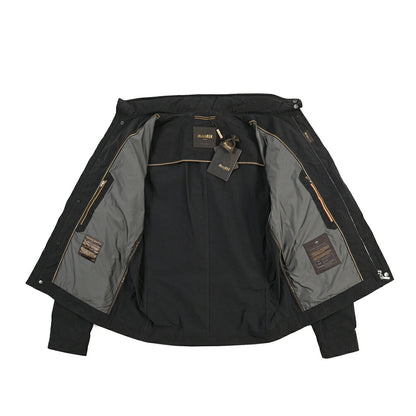 MOORER “BARALDI-S1” 高機能コットン スタンドカラーフィールドジャケット / ACQUA RESISTANT (撥水)