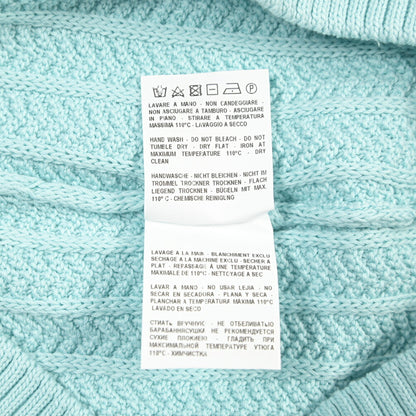 GRAN SASSO コットン100% スキッパーカラー半袖ニットポロシャツ