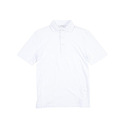 GRAN SASSO コットン100% 半袖鹿の子ポロシャツ