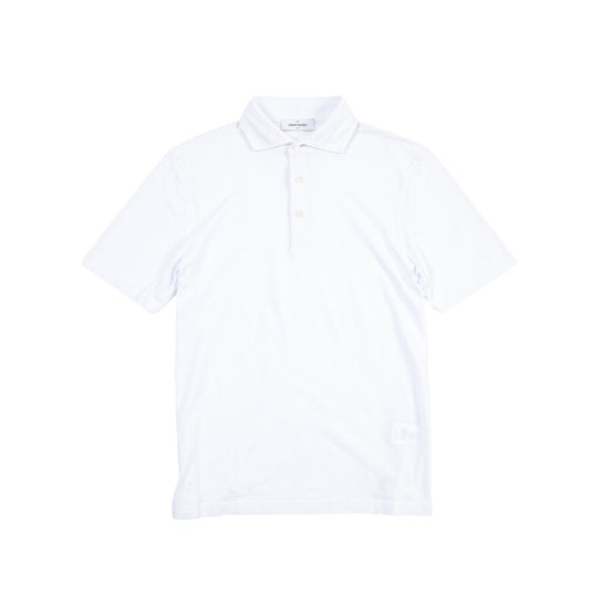 GRAN SASSO コットン100% 半袖鹿の子ポロシャツ
