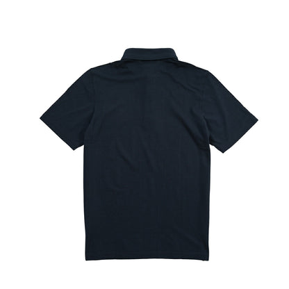GRAN SASSO コットン100% 半袖鹿の子ポロシャツ