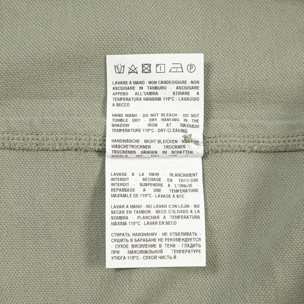 GRAN SASSO コットン100% 半袖鹿の子ポロシャツ